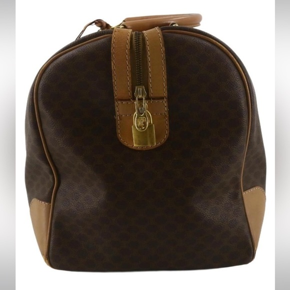 Celine Brown Macadam Boston bag - Picture 11 of 13